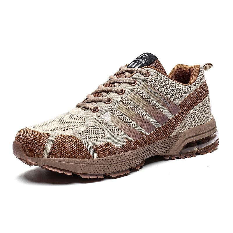 Men’s Air Cushion Running Sneakers – Lace-Up Athletic Shoes