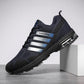 Men’s Air Cushion Running Sneakers – Lace-Up Athletic Shoes