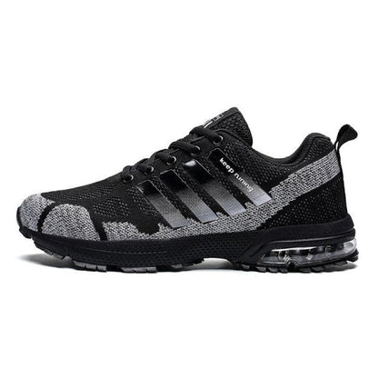 Men’s Air Cushion Running Sneakers – Lace-Up Athletic Shoes