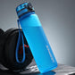Tritan Sports Water Bottle with Time Marker – Leakproof Fitness Bottle