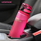 Tritan Sports Water Bottle with Time Marker – Leakproof Fitness Bottle