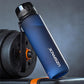 Tritan Sports Water Bottle with Time Marker – Leakproof Fitness Bottle