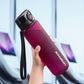 Tritan Sports Water Bottle with Time Marker – Leakproof Fitness Bottle