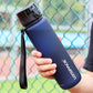 Tritan Sports Water Bottle with Time Marker – Leakproof Fitness Bottle
