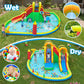 8-in-1 Giant Bounce House with 2 Long Slides for Yard Party with 780W Blower