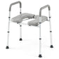 Raised Toilet Seat with Handles - 400 LBS Capacity